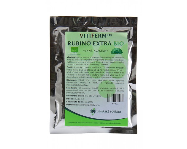 KVASINKY VitiFerm Rubino Extra BIO 100g